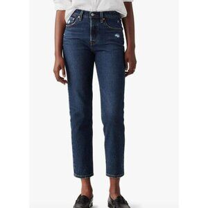 Levi's NWT Women's 501 Crop Jeans Dark Wash Size 32 X 26